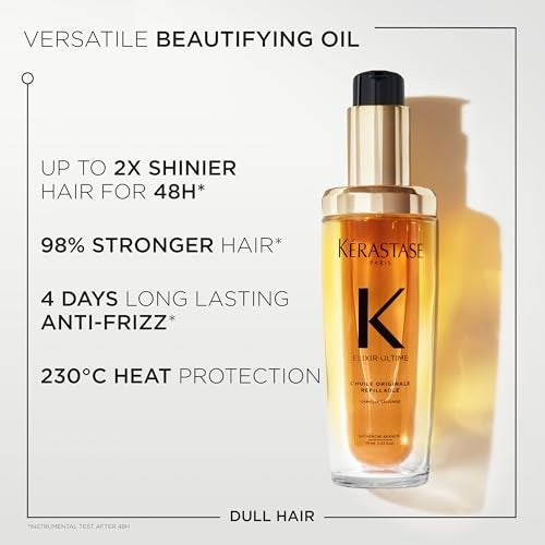 Kérastase Elixir Ultime Versatile Beautifying Hair Oil, Refillable, 2.53 oz