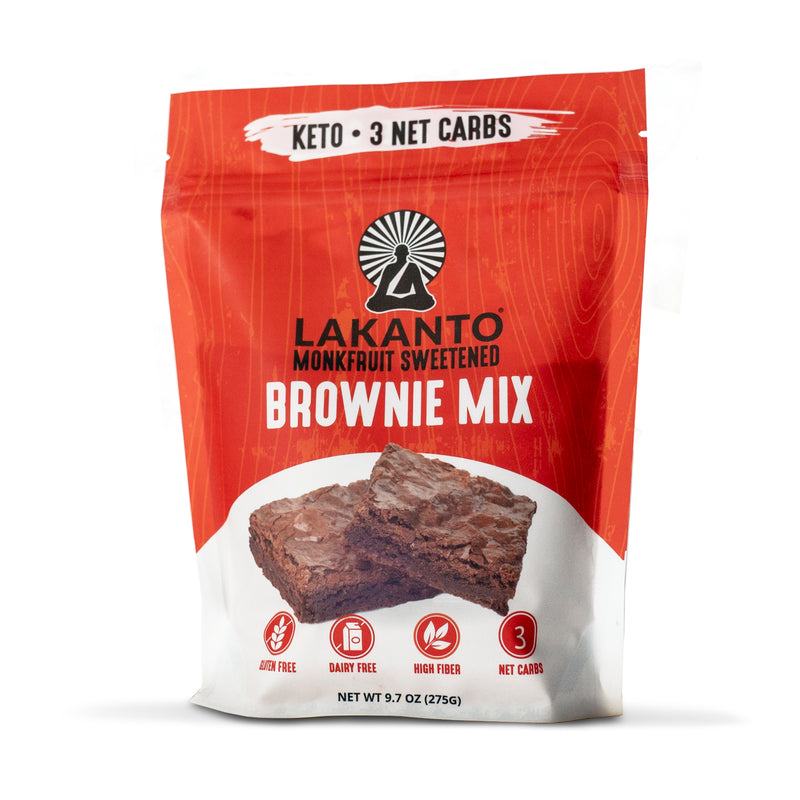 Lakanto Brownie Mix, 9.71 oz, Case of 8