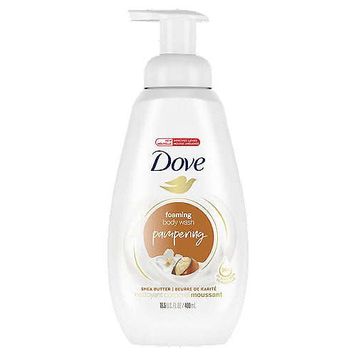 DOVE SHOWER FOAM SHEA BUTTER 13.5 Oz