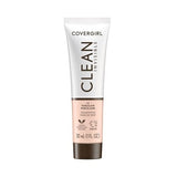 Covergirl Clean Invisible Foundation Porcelain, 1 Fl Oz