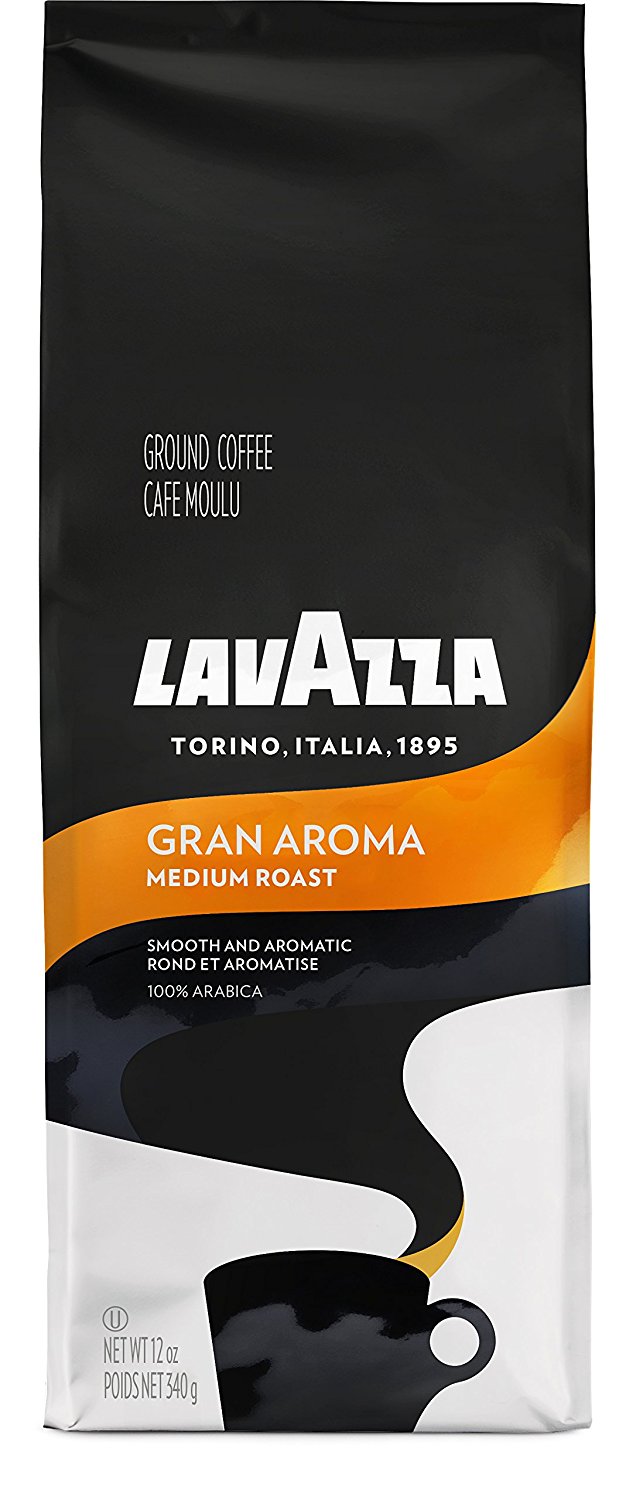 Lavazza Gran Aroma Light Roast Ground Coffee - 12oz
