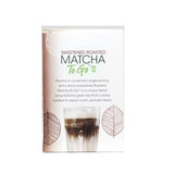 Aiya Japanese Sweetened Roasted Matcha To Go Sticks 8 Packets 3.38oz