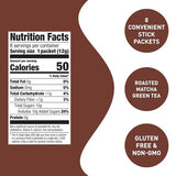 Aiya Japanese Sweetened Roasted Matcha To Go Sticks 8 Packets 3.38oz