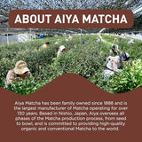Aiya Japanese Sweetened Roasted Matcha To Go Sticks 8 Packets 3.38oz