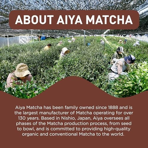 Aiya Japanese Sweetened Roasted Matcha To Go Sticks 8 Packets 3.38oz