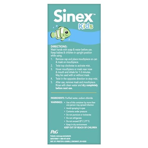 Vicks Kids Sinex Saline Mist Kit
