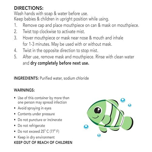 Vicks Kids Sinex Saline Mist Kit