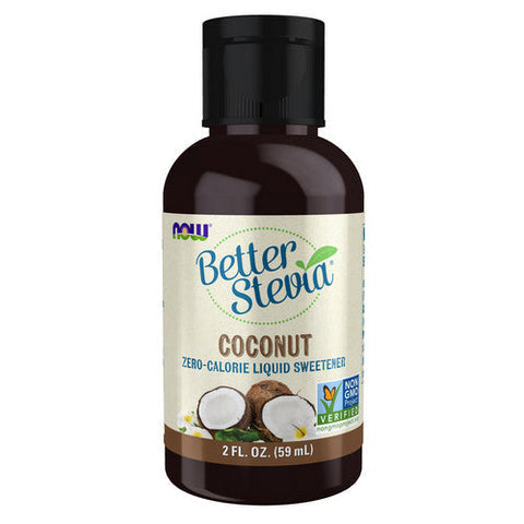 Now Better Stevia Coconut Liquid 2oz