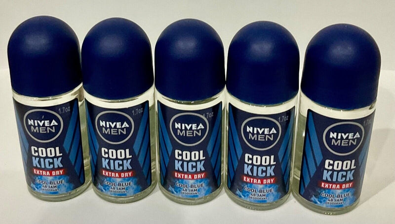 Nivea Men Cool Kick Original Roll-on Deodorant Extra Dry 48Hr 50ml