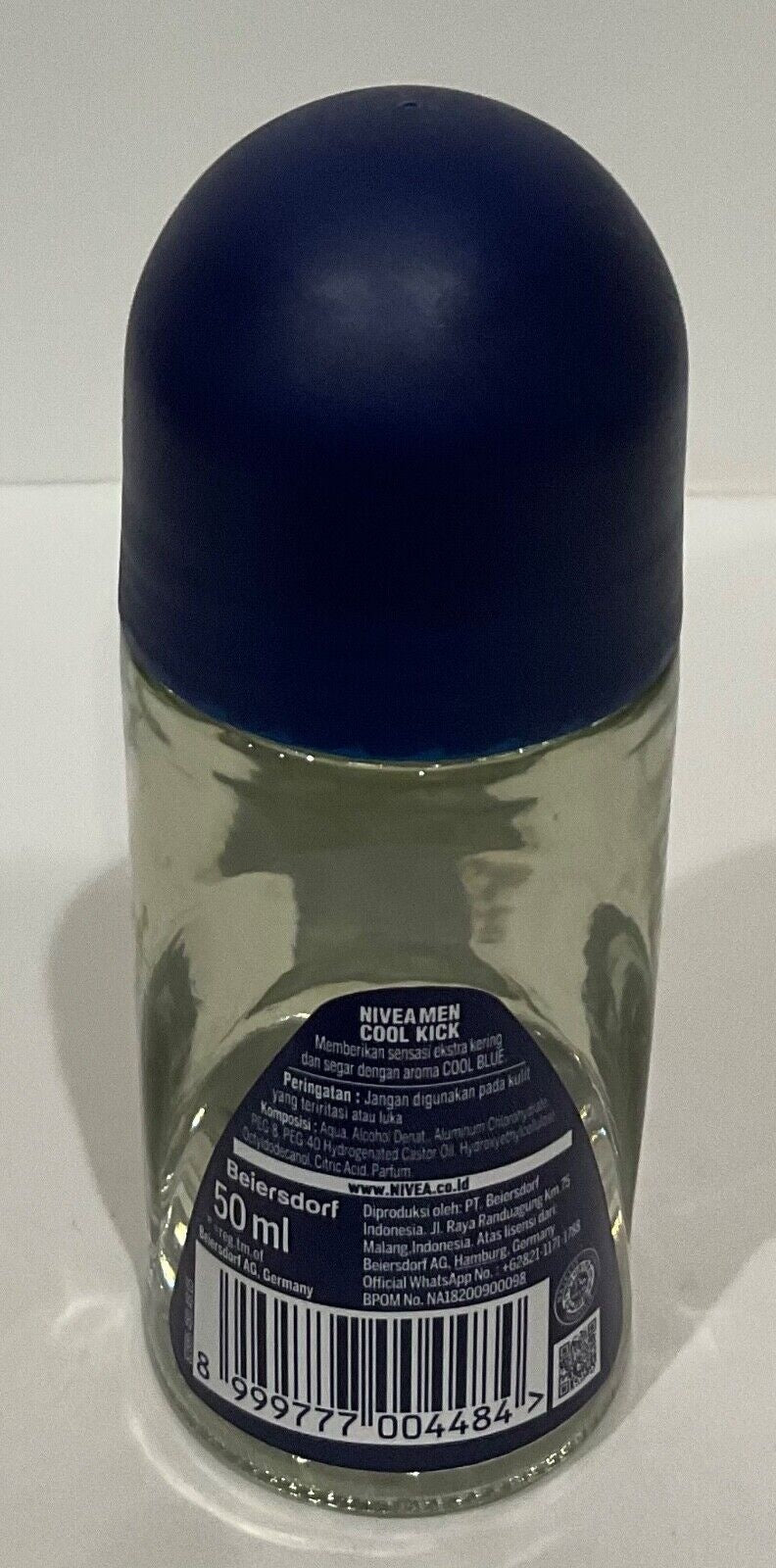 Nivea Men Cool Kick Original Roll-on Deodorant Extra Dry 48Hr 50ml