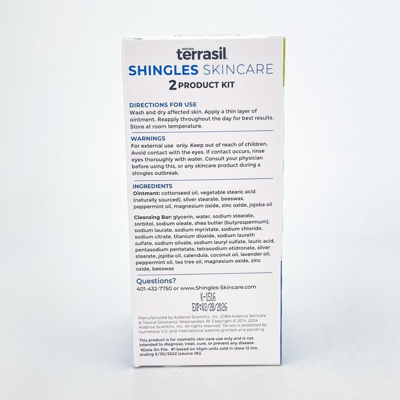 Terrasil Shingles Skincare Kit