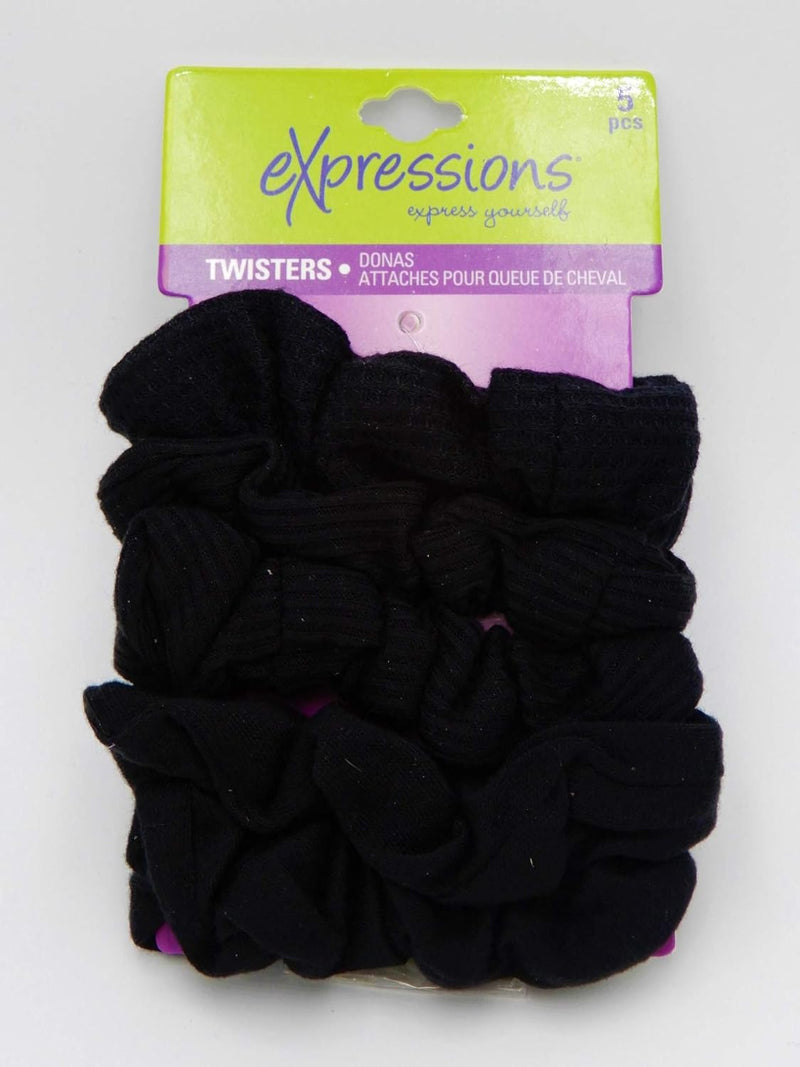 Expressions Twisters Hair Ties, 5 ct