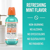 Therabreath Plaque Control Pre-Brush Oral Rinse, Refreshing Mint, 16 OZ