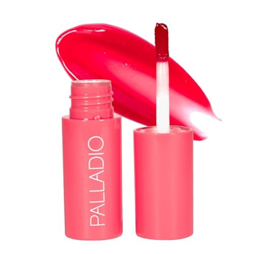 Palladio Jelly Tint Liquid Stain for Cheeks & Lips Strawberry Sugar
