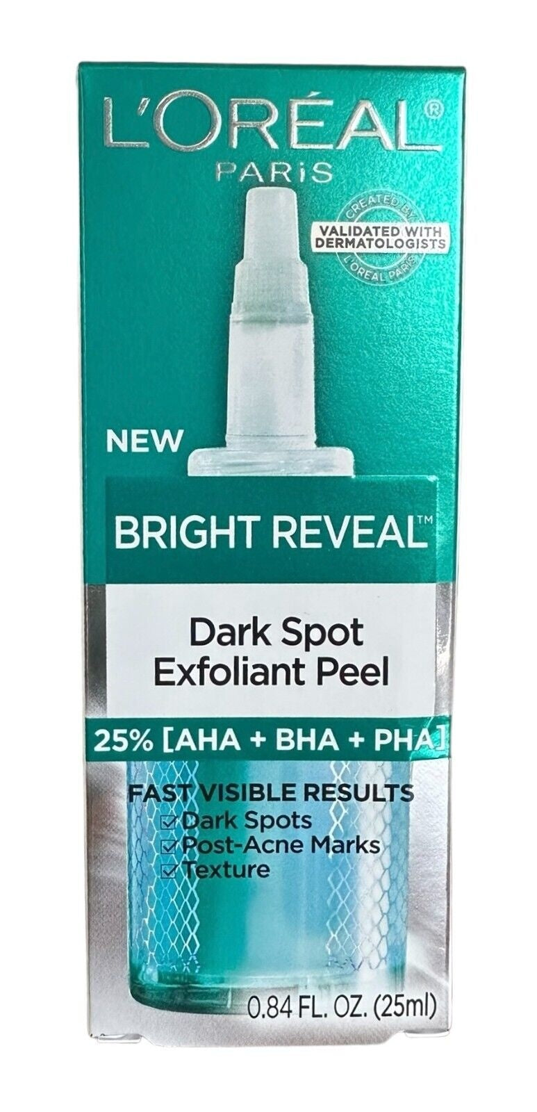 L'Oreal Paris Bright Reveal Dark Spot Exfoliant Peel 0.84oz