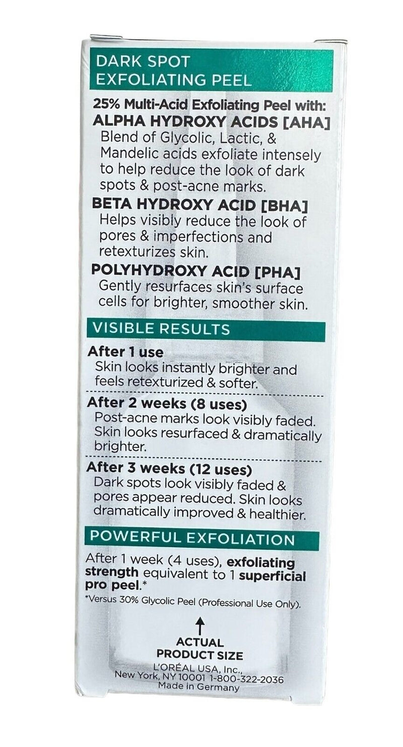 L'Oreal Paris Bright Reveal Dark Spot Exfoliant Peel 0.84oz