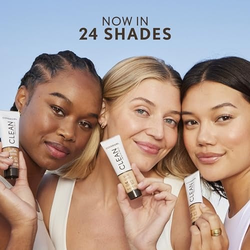 Covergirl Clean Invisible Foundation Natural Beige, 1 Fl Oz