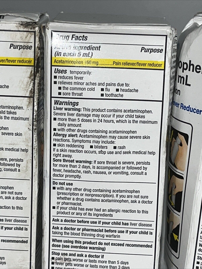 Major Pharma Children’s Acetaminophen Liquid Cherry 160mg