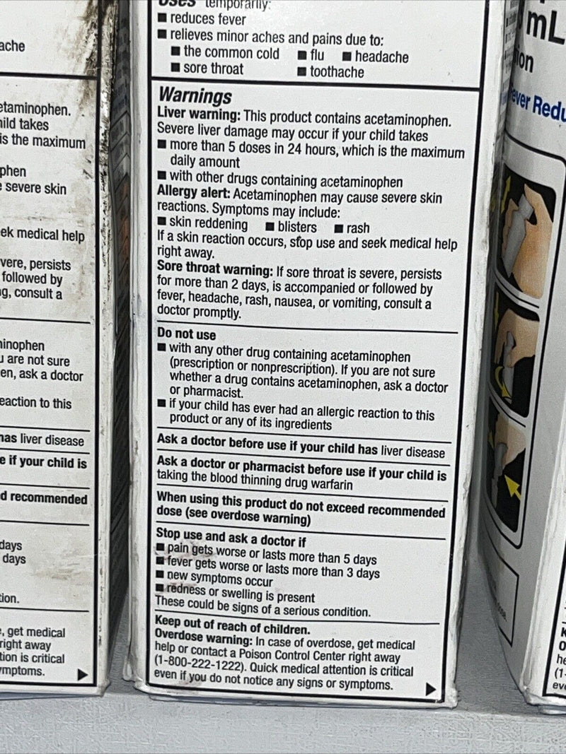 Major Pharma Children’s Acetaminophen Liquid Cherry 160mg