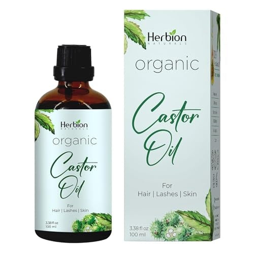 Herbion Naturals Organic Castor Oil 3.38 Oz