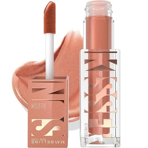 Maybelline Sunkisser Blush, Blendable Formula, Natural Glow, Vitamin E Infused 6.8 ml Nude