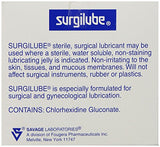 Surgilube Sterile Lubricating Jelly 5 g Foil Packets Box Of 144