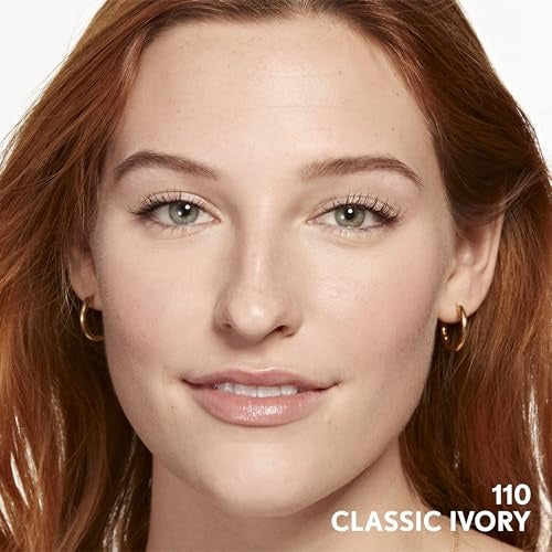 Covergirl Clean Invisible, Foundation, Blendable Formula, Buildable Coverage, Lightweight, Natural Finish, Non-Comedogenic 30ml