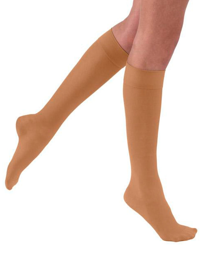 Jobst Ultrasheer Knee High Closed Toe 15-20 Bronze
