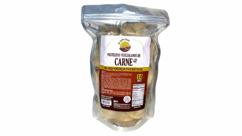 Los Andes Foods Pastelitos de Carne con Papa, 14 un, 1.31 lb