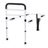 Carex Bed Rails for Elderly Adults - Adult Bed Rails and Bed Grab Bar for Elderly, Seniors, People with Mobility Issues - Tool-Free Assembly 37x20x45