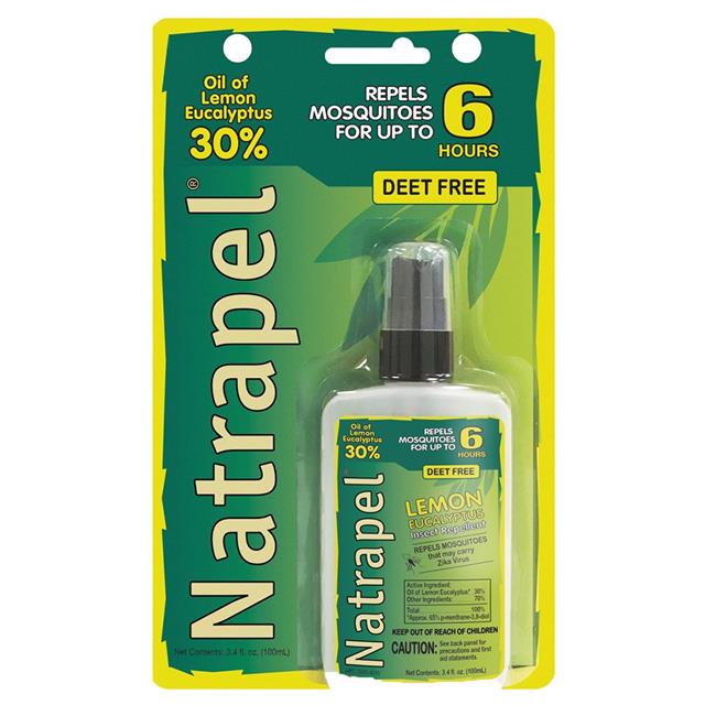 Natrapel Lemon Eucalyptus Mosquito Repellent, 3.4 oz