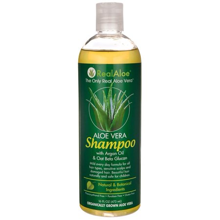 Real Aloe Aloe Vera Shampoo, 16 fl oz