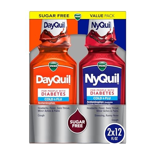Vicks DayQuil & NyQuil Diabetes Cold & Flu