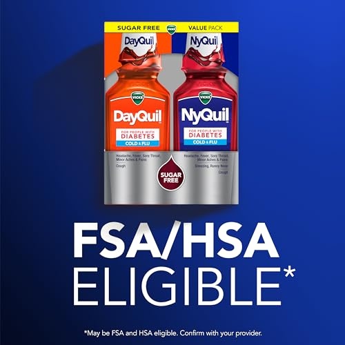Vicks DayQuil & NyQuil Diabetes Cold & Flu
