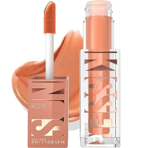 Maybelline Sunkisser Blush, Blendable Formula, Natural Glow, Vitamin E Infused 6.8 ml Nude