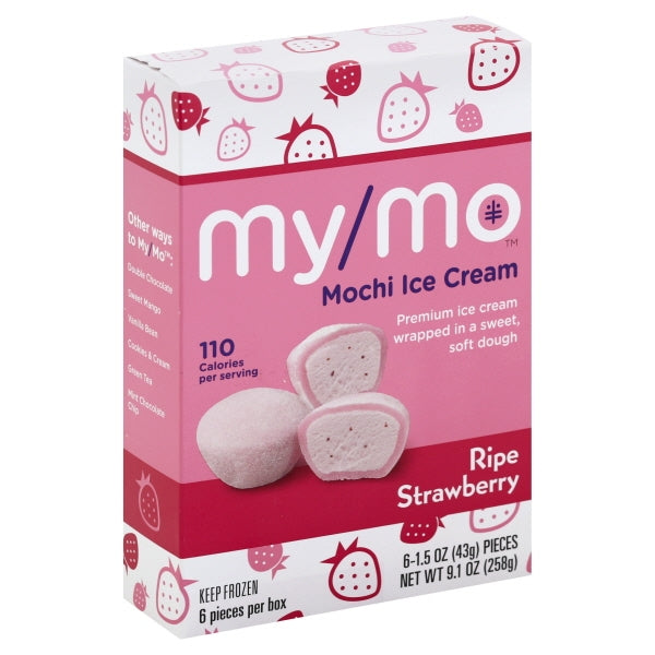My/Mochi Strawberry Ice Cream, 1.25 oz