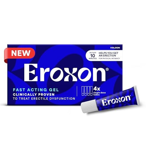 Eroxon Erectile Dysfunction Fast Acting Gel 4ct