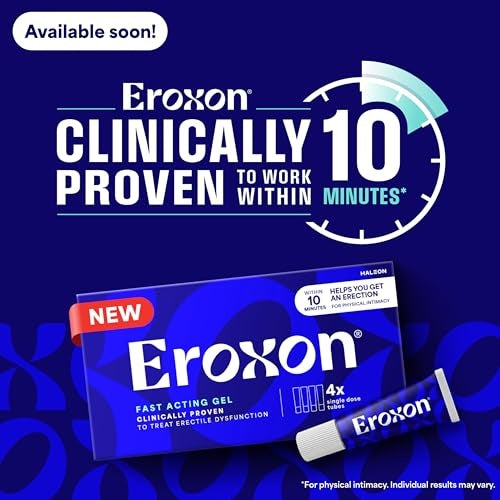 Eroxon Erectile Dysfunction Fast Acting Gel 4ct
