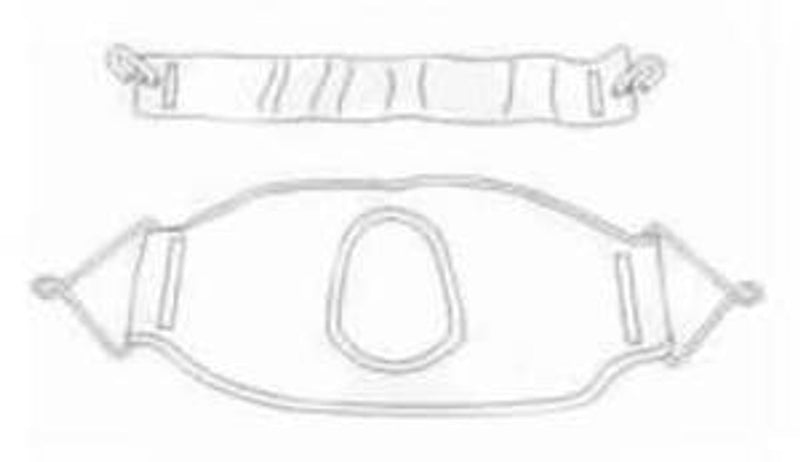 Drive Medical Patient Lift Sling with Commode Opening