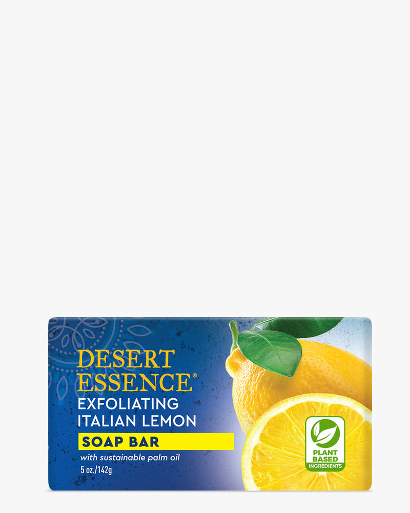 Desert Essence Soap Bar Exfoliating Italian Lemon 5oz