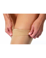 Jobst Ultrasheer Thigh High Closed Toe 20-30 With Silicone Band Black