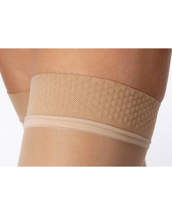 Jobst Ultrsheer Thigh High 30-40 With Silicon Dot Band Natural L