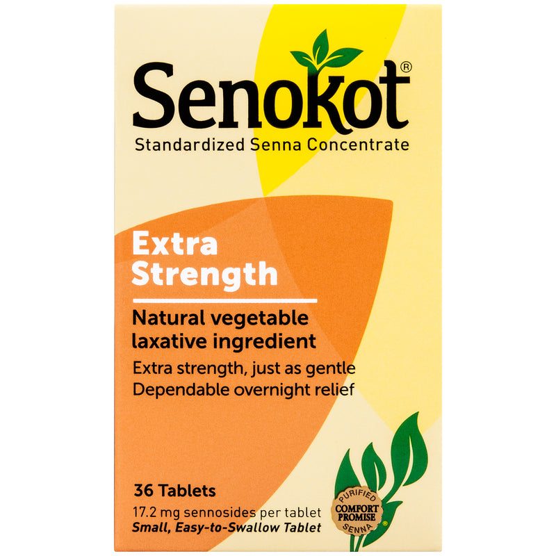 Senokot Extra Strength Laxative Tablets, 36 ct