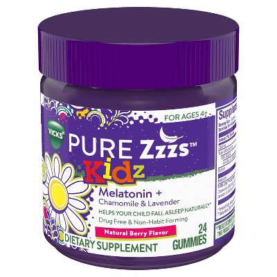 Vicks Kidz Natural Berry Sleep Gummies