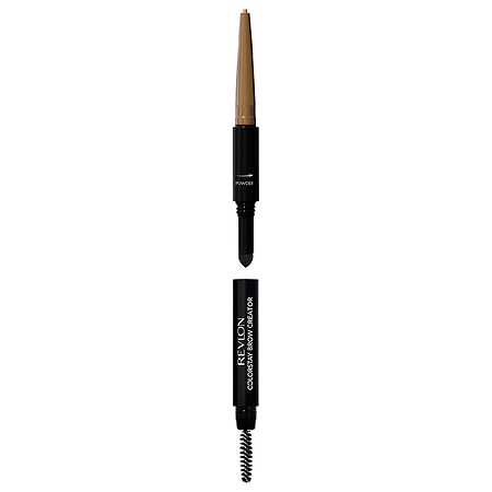 Revlon ColorStay Waterproof Brow Creator 2-in-1 Eyebrow Pencil & Powder, 600 Blonde, 0.003 oz
