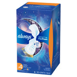 Always Infinity Feminine Pads with Wings, Size 4, Overnight, 26 CT