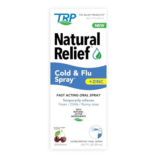 The Relief Products Cold & Flu Oral Spray, 0.67 fl oz