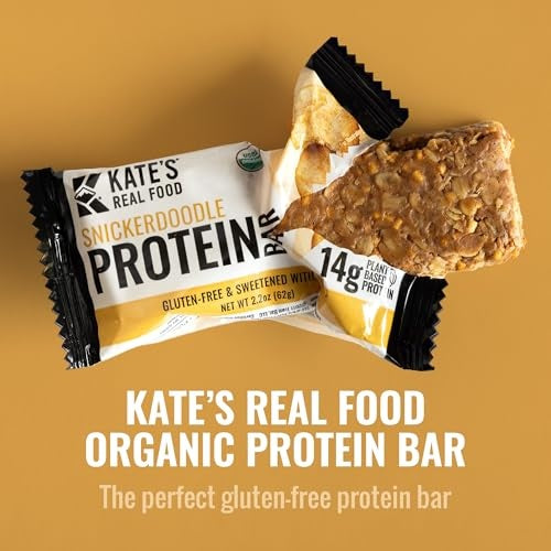 Kates Real Food Organic Protein Bars 2.2 Oz