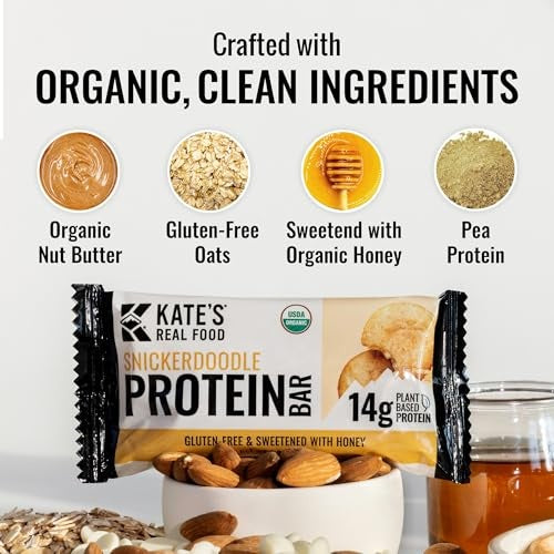 Kates Real Food Organic Protein Bars 2.2 Oz