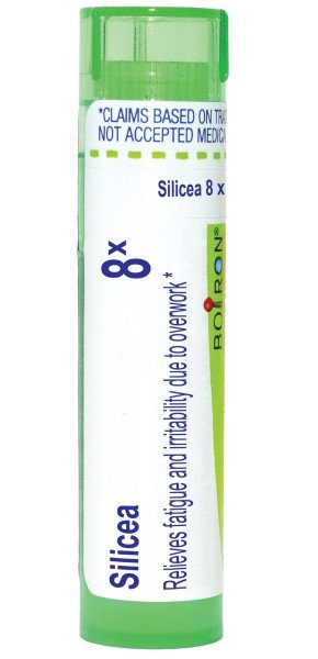 Boiron Silicea 8X Homeopathic Medicine Pellets, 80 Count